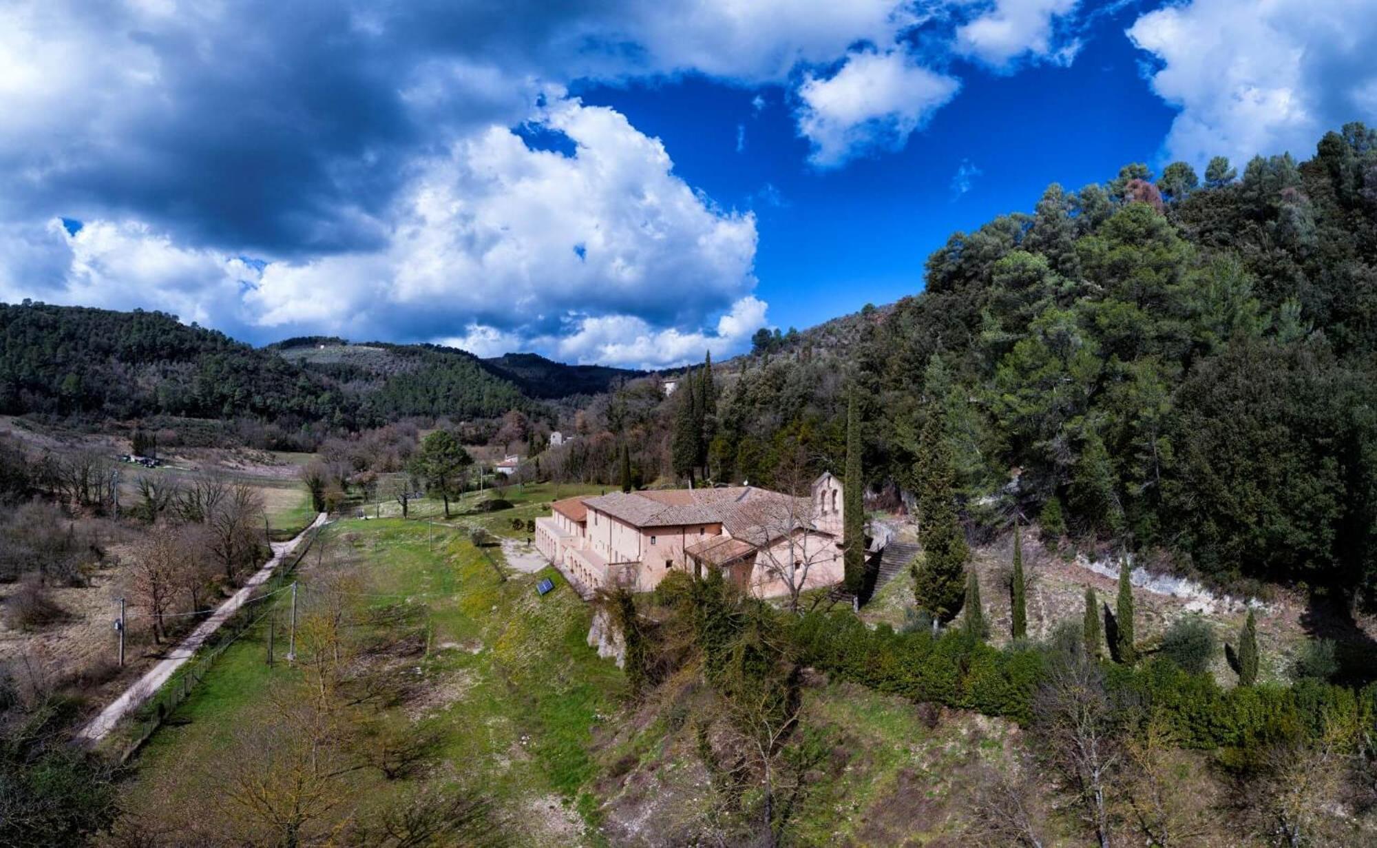 Convento San Bernardino Hotel Montefranco Exterior photo